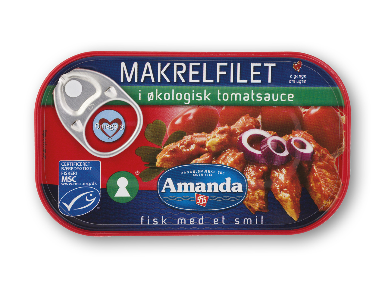 AMANDA Fisk på dåse