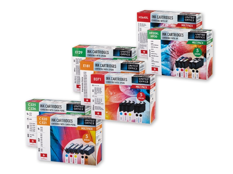 United Office Printer Cartridge Multipack