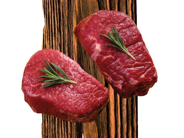 Frisches Rinderfiletsteak