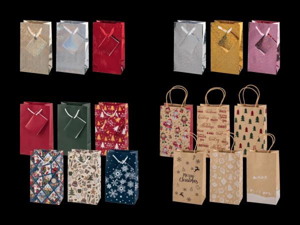Sachets cadeaux, set de 3/de 6