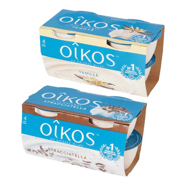 OIKOS(R) 				Oikos-Joghurt Vanille oder Stracciatella