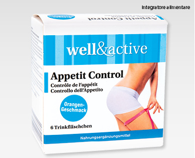 Bevanda per moderare l'appetito WELL&ACTIVE