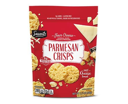 Savoritz 
 Parmesan Crisps Four Cheese or Everything