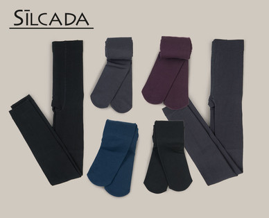 SILCADA Damen-Thermo-Strumpfhose/-Leggings