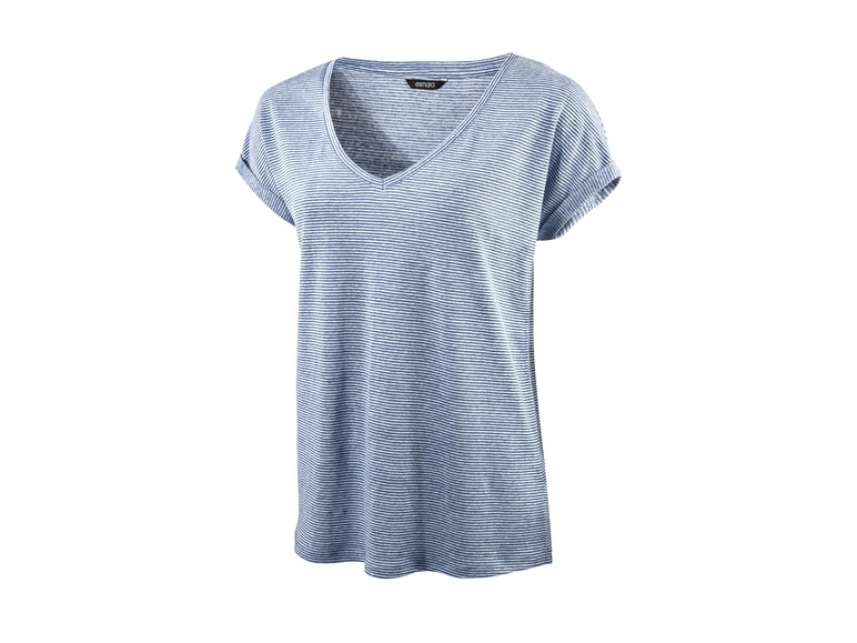 Linnen T-shirt voor dames