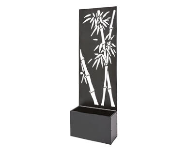 Planter Box with Garden Screen