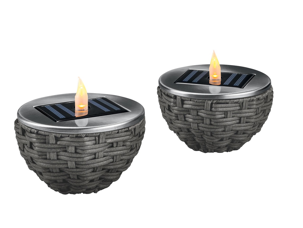 LED Solar Lamp, Spotlight or Lights, 1 or 2 pieces