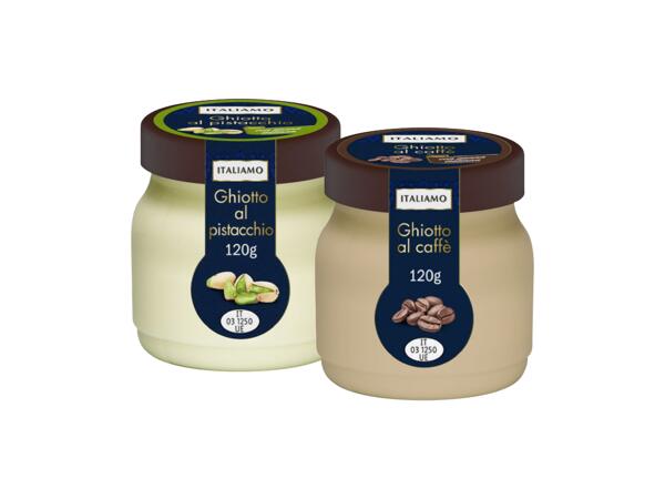 Ghiotto cream dessert