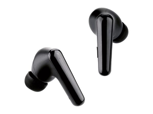 Silvercrest True Wireless Bluetooth(R) In-Ear Headphones - Black
