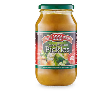 Sweet Mustard Pickles 520g