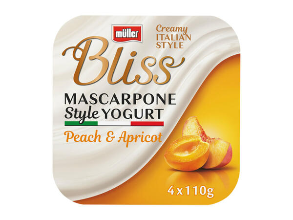 Bliss Mascarpone 4pk