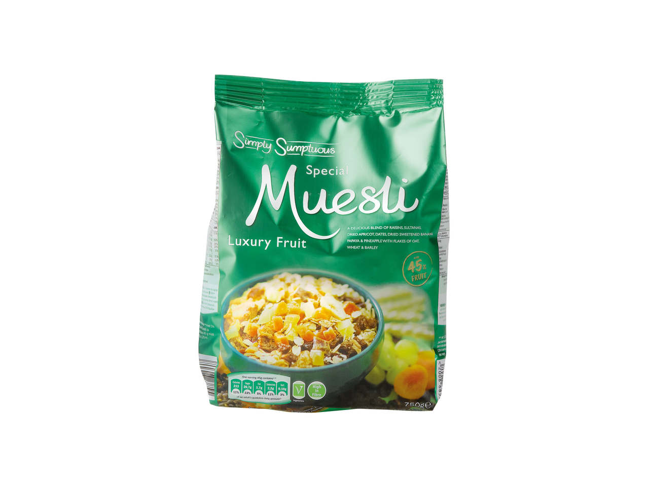 SIMPLY SUMPTUOUS Frugtmysli