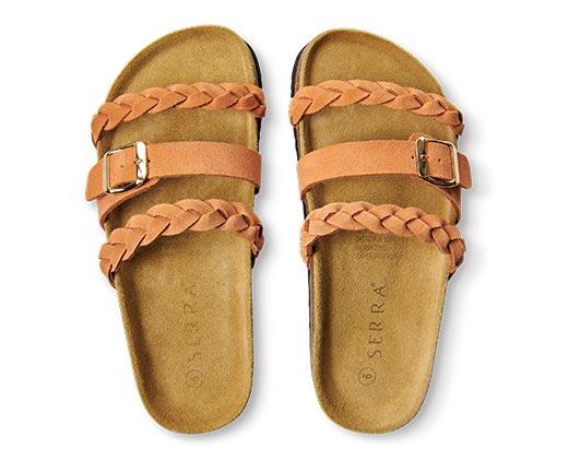 Serra Ladies Footbed Sandals