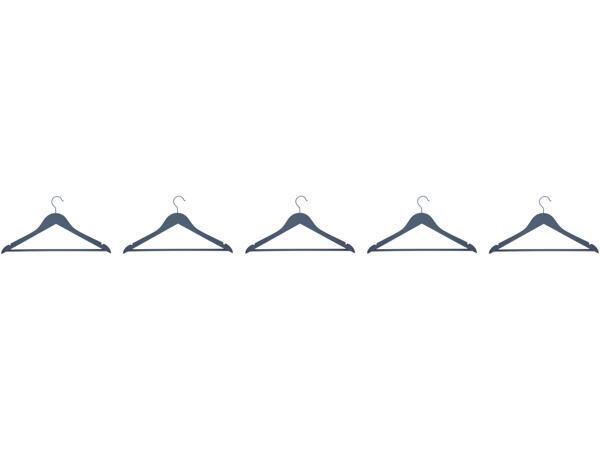 Wooden Clothes Hangers, 5 pieces