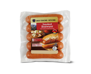 Deutsche Küche Smoked Bratwurst or Knackwurst
