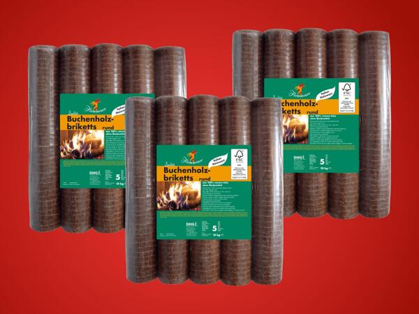 Holzbriketts Buche