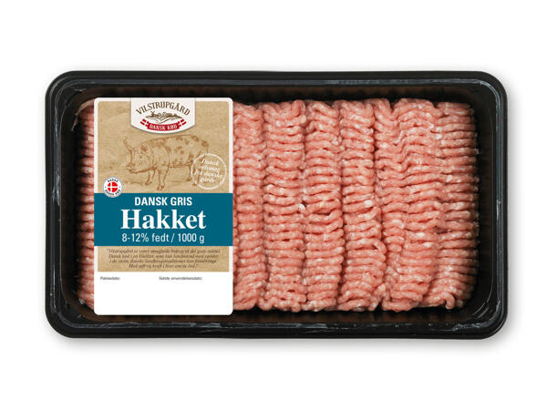 Dansk hakket gris og kalv eller dansk hakket gris