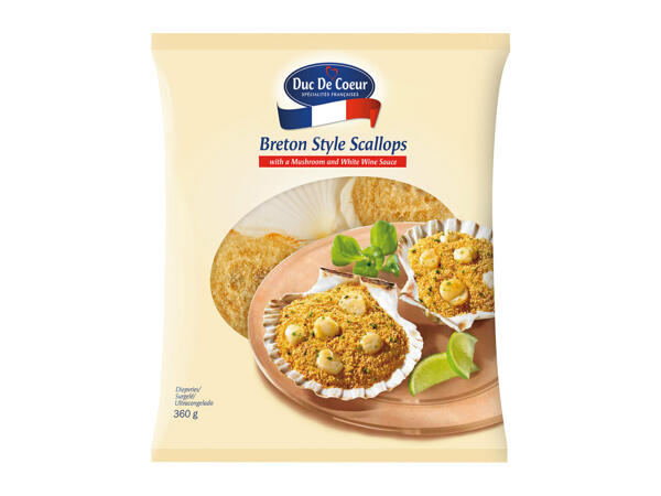 Duc De Coeur Breton-Style Scallops