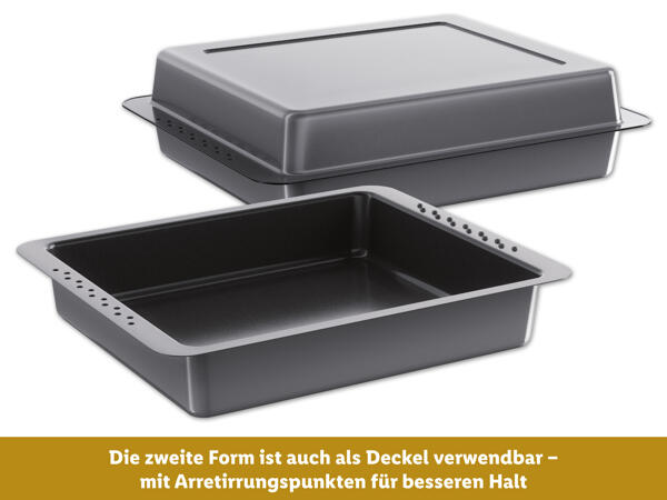 Brat- und Backform, 2 Stück