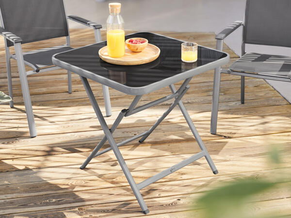Aluminium-Klapptisch