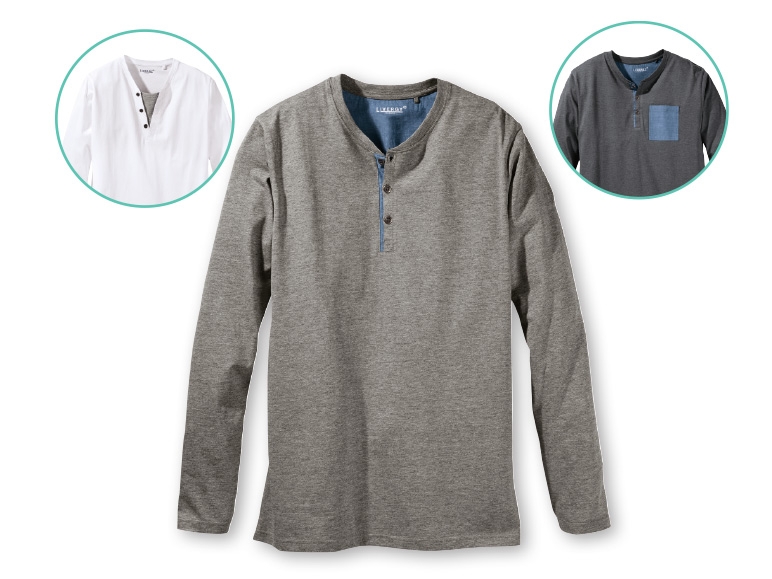 Livergy Casual Men's Long - Sleeved Top