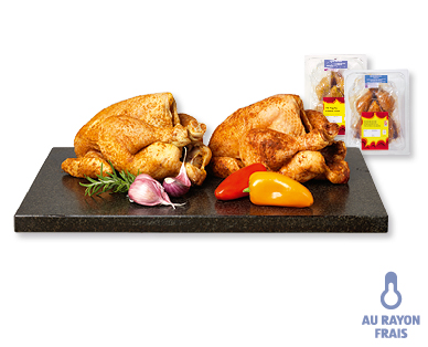 Poulet à rôtir à l'ail/au paprika