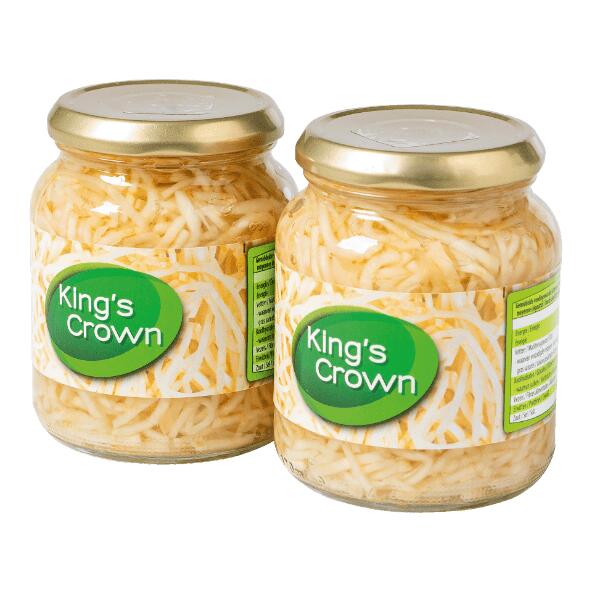 KING'S CROWN(R) 				Selderreepjes, 2-pack