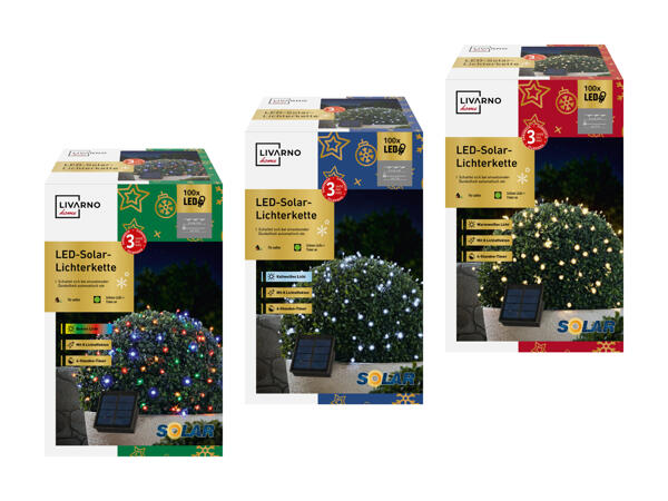 Guirlande lumineuse à LED solaire