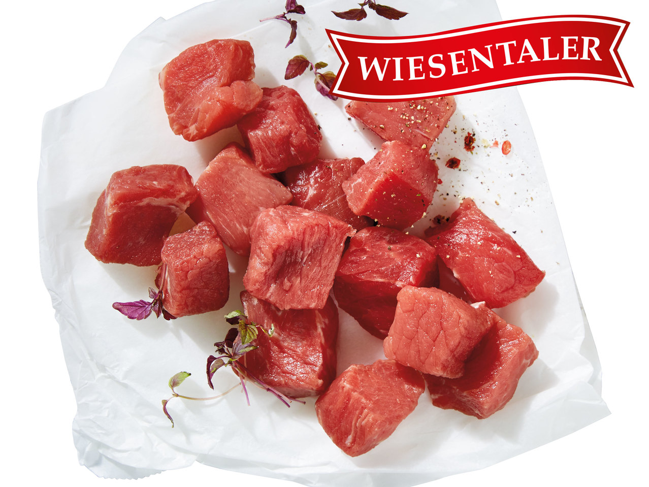 WIESENTALER Frisches österreichisches Rindsgulaschfleisch
