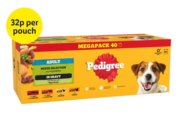 Pedigree Mixed Selection in Gravy Dog Pouches