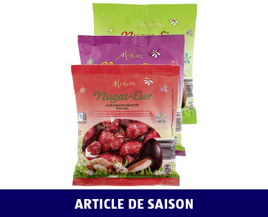 MONARC
ŒUFS AU PRALINÉ