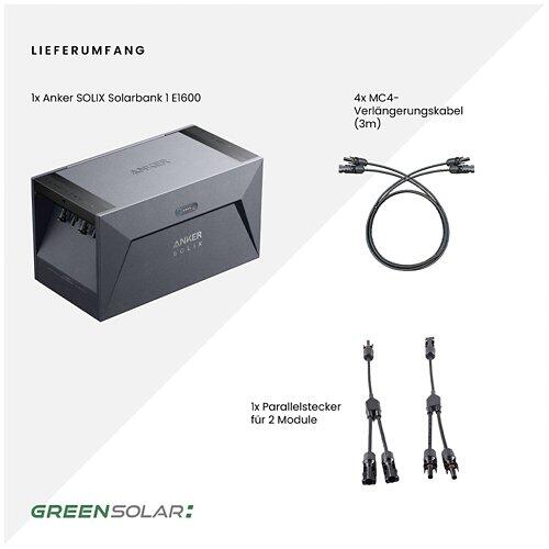 ANKER Solix Solarbank 1 E1600