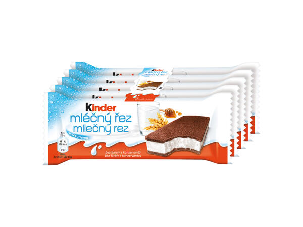 KINDER MLÉČNÝ ŘEZ