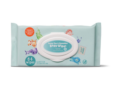Little Journey Green Tea and Cucumber Wipes