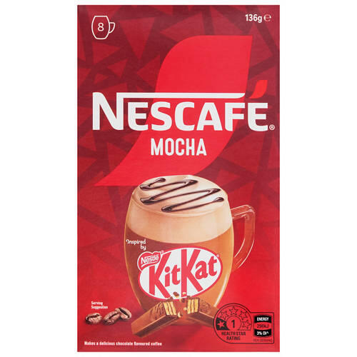 Kit Kat Mocha 8 Pack 136g