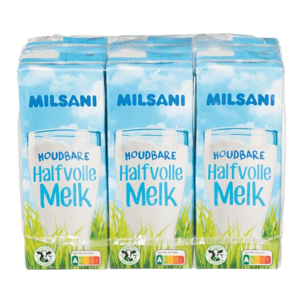 milsani 	 				Halfvolle houdbare melk