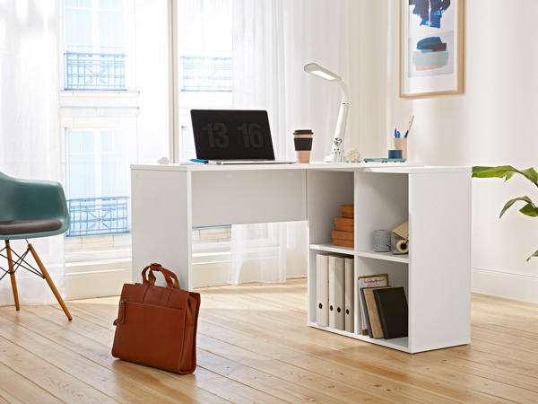 Desk and Cupboard
