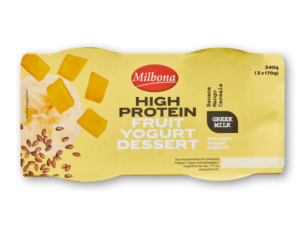 High Protein yoghurt