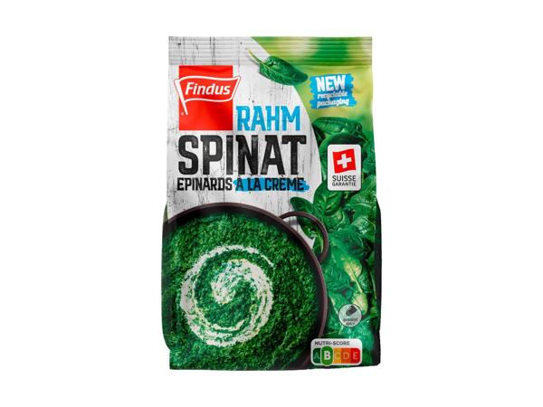 Épinards suisses à la crème Findus