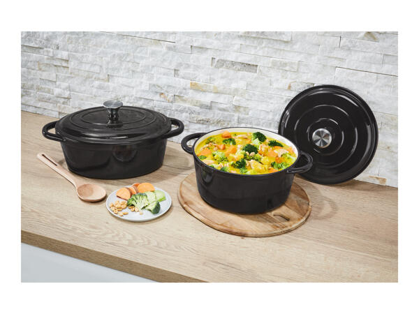 Ernesto 4.6L Cast Iron Casserole Dish