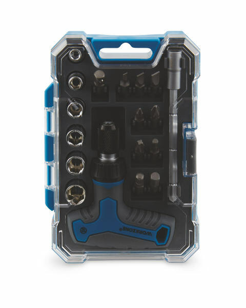 18 Piece Ratchet T-Handle