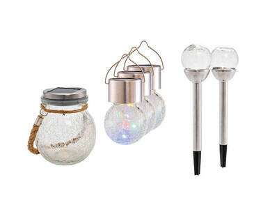 BELAVI(R)
LAMPADE LED SOLARI PER GIARDINO CON DESIGN ZIGRINATO