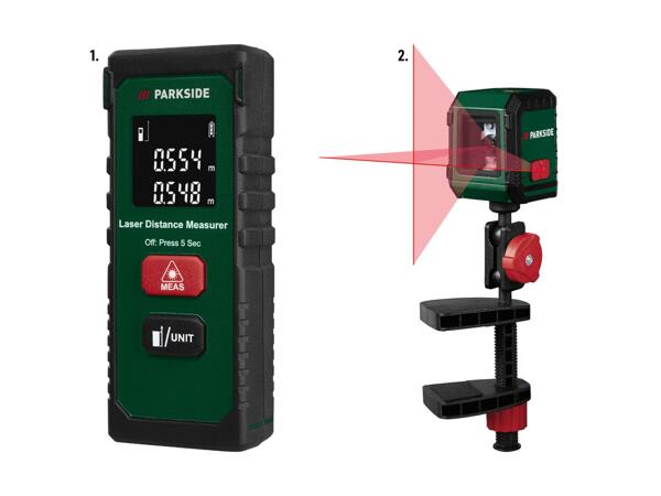 Laser lignes croisées/​télémètre laser