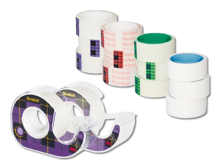 Assortiment de rubans adhésifs