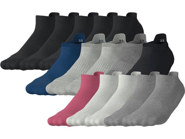 Sport-/sneakerstrumpor, 5-pack