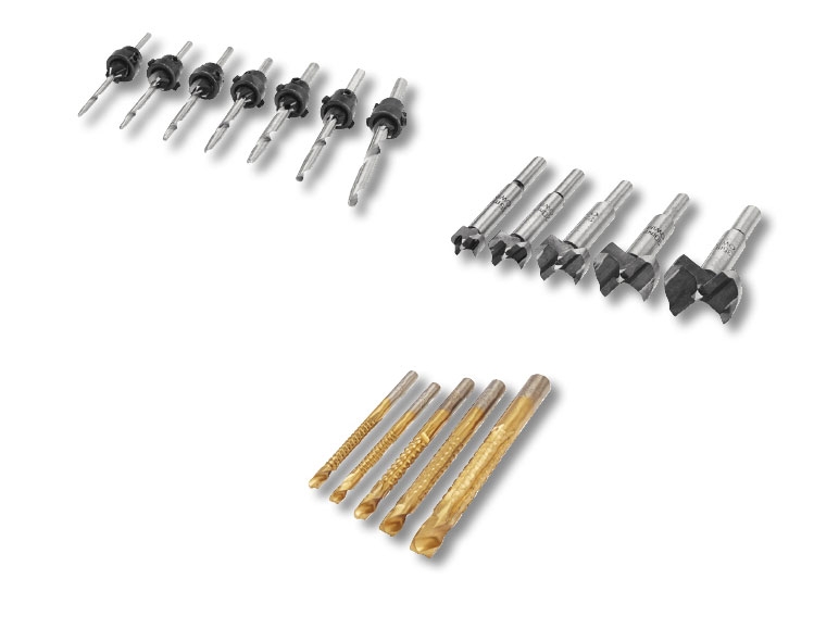 Assortiment de mèches à bois