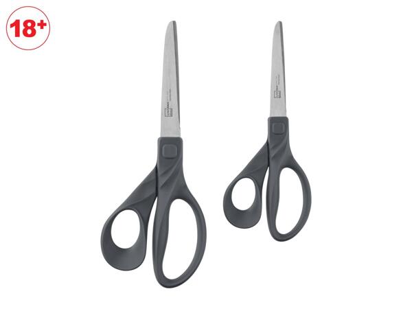 Livarno Home Grey Scissors Set - 2 Pack