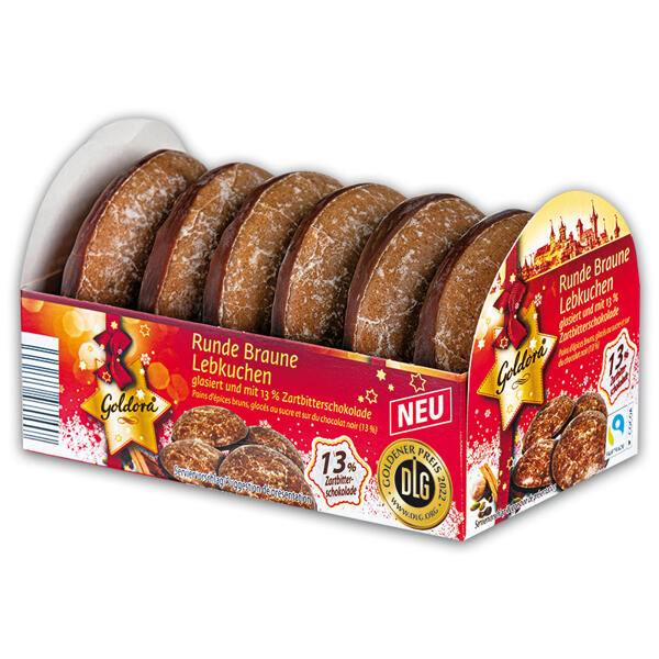 Runde Braune Lebkuchen