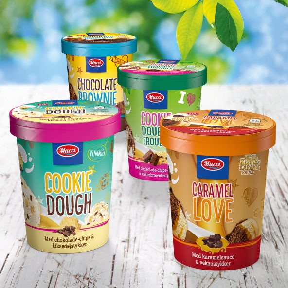 American style ice cream