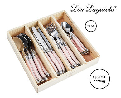 Lou Laguiole Cutlery 24pc Set